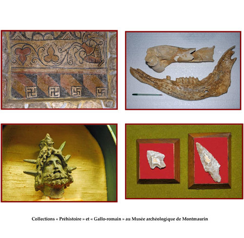 Autres objets remarquables parmi les nombreuses pièces ou documents exposés au Musée de Montmaurin