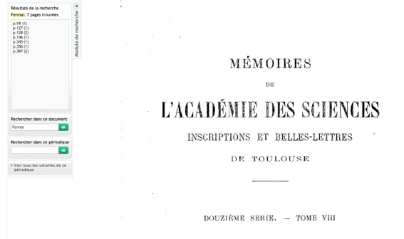 Mémoires de l'Académie des Sciences, Inscriptions et Belles-Lettres de Toulouse